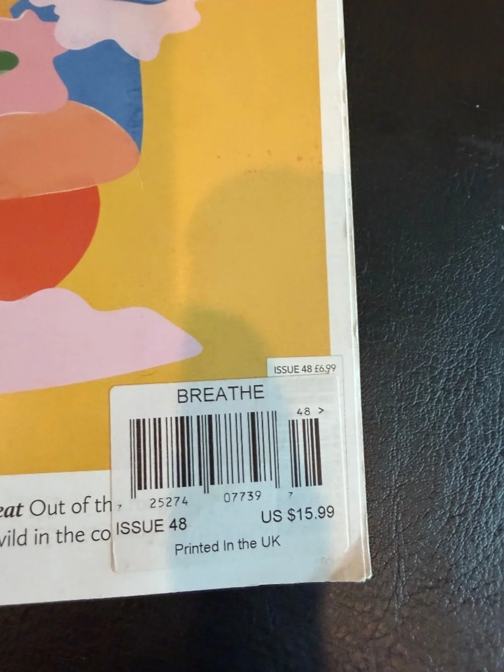 Breathe Magazine Set of 4 Wellbeing Kindness Creativity Escape